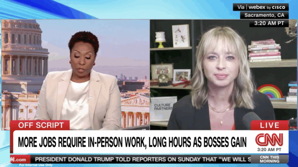 Jessica Kriegel - CNN - Management Support - Culture Partners